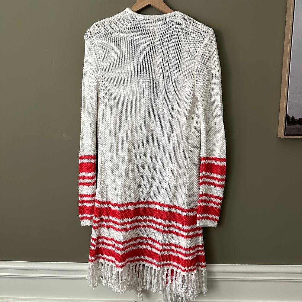 Tommy Bahama Sweater Cover Up Cardigan with Tassels XS - NWT - Picture 4 of 5